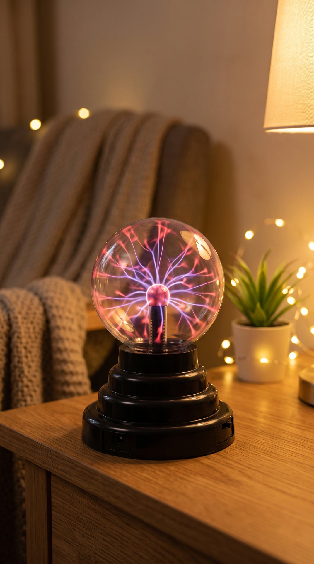 Lampe boule de plasma